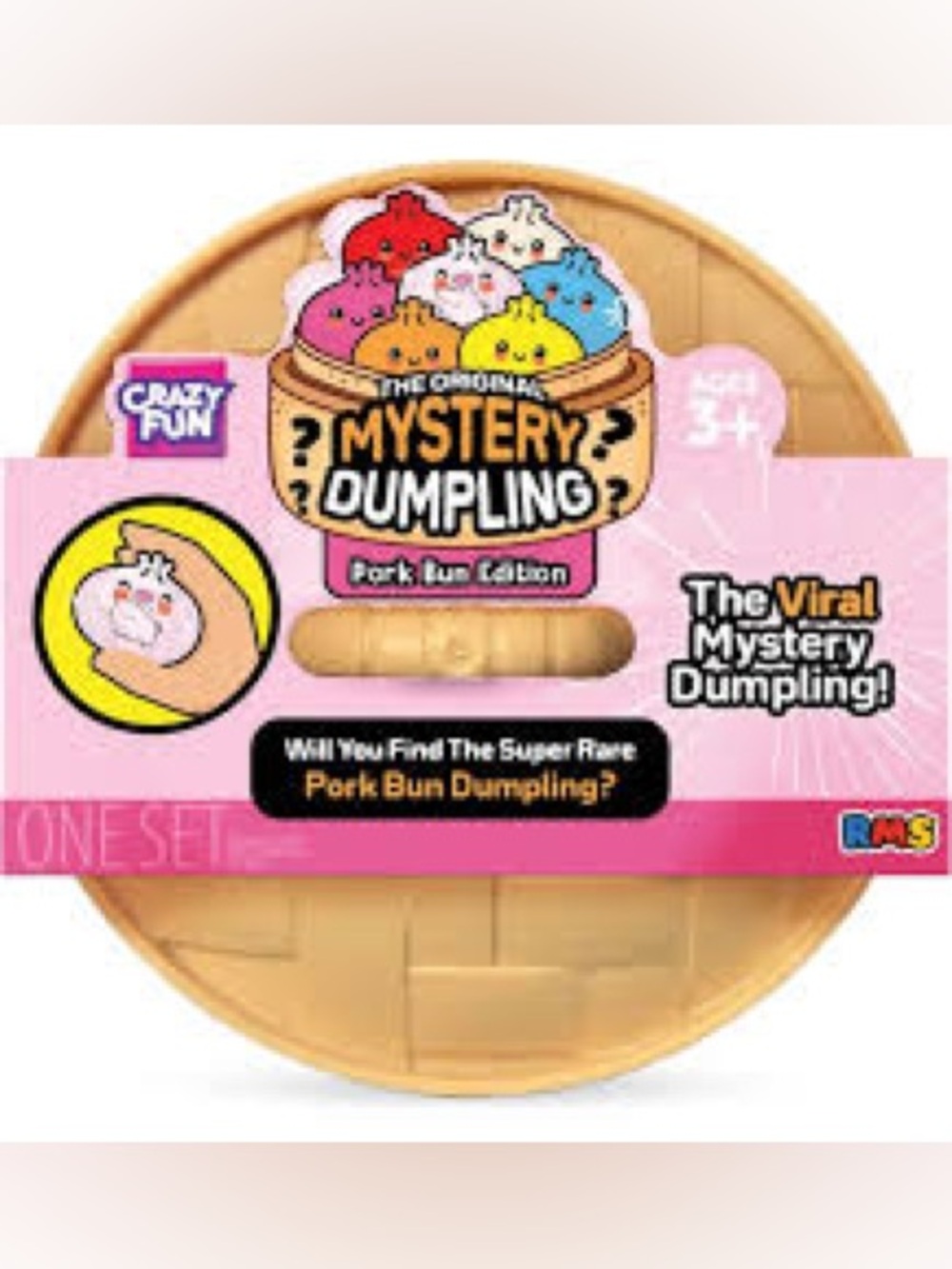 Mystery Squishy Dumpling 🐷 Pork Bun Edition - PORK BUN DUMPLING